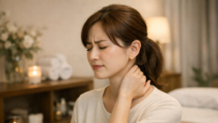 無意識の食いしばりで首が固まる？女性に多い症状のつながり